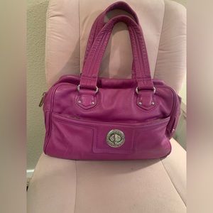 MARC by Marc Jacobs soft leather purple bag